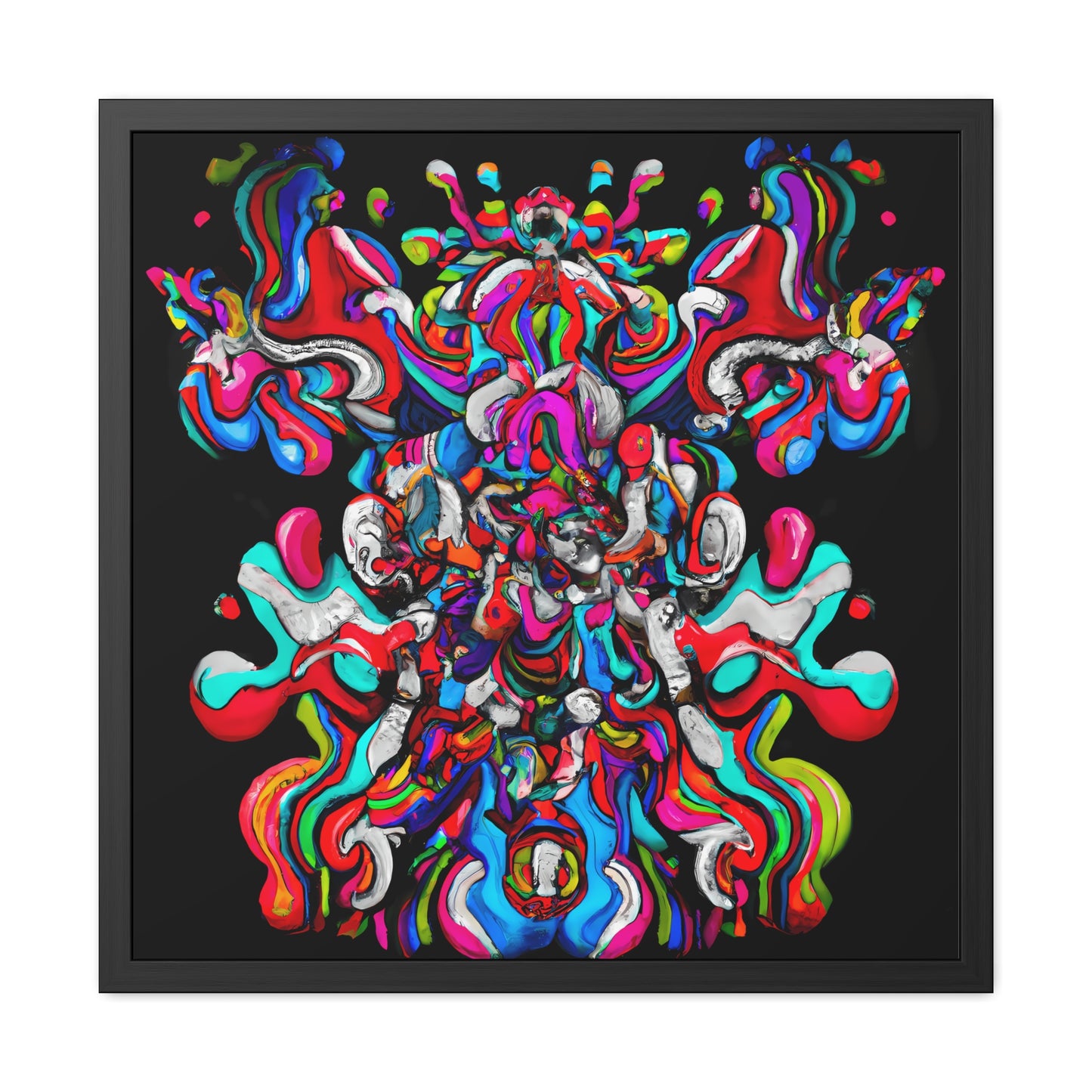 Fabstract 34 - on Framed Print