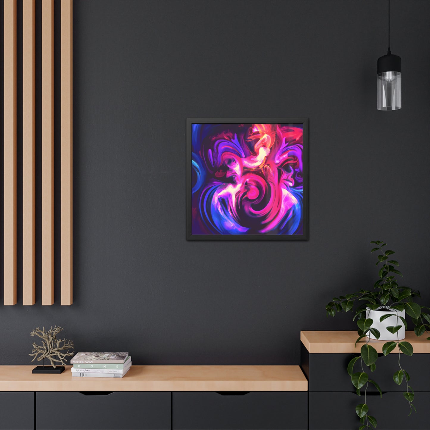 Quantum Euphoria 14 - on Framed Print