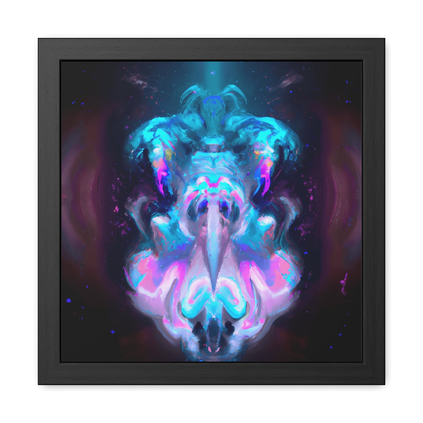 Fabstract 59 - on Framed Print