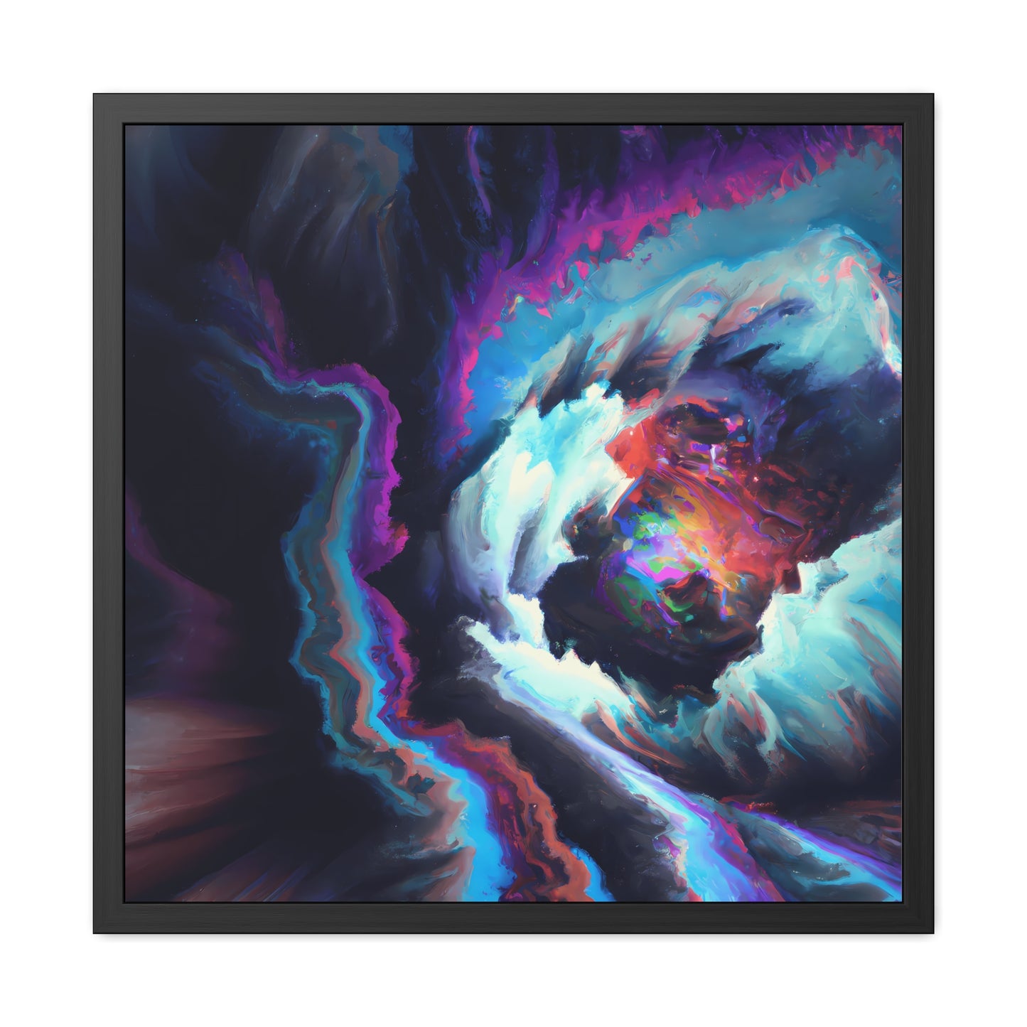 Quantum Euphoria 7 - on Framed Print