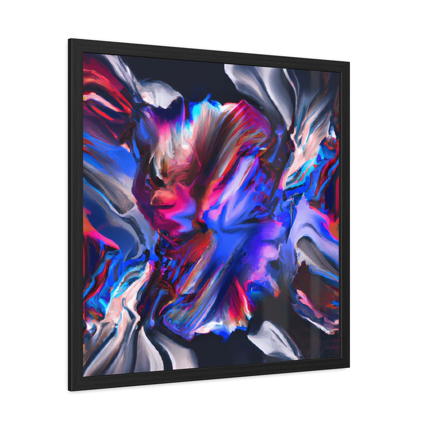 Fabstract 95 - on Framed Print