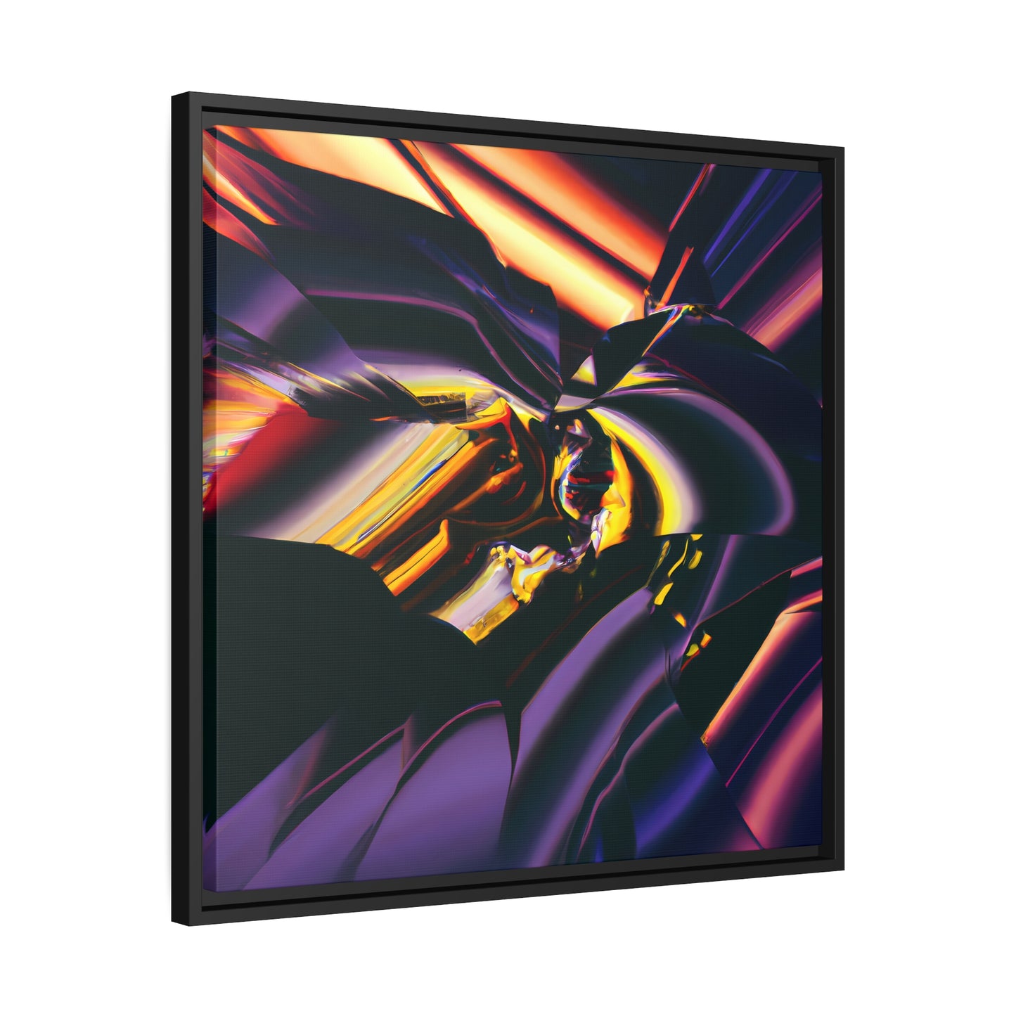 Temporal Flux 16 - on Framed Canvas