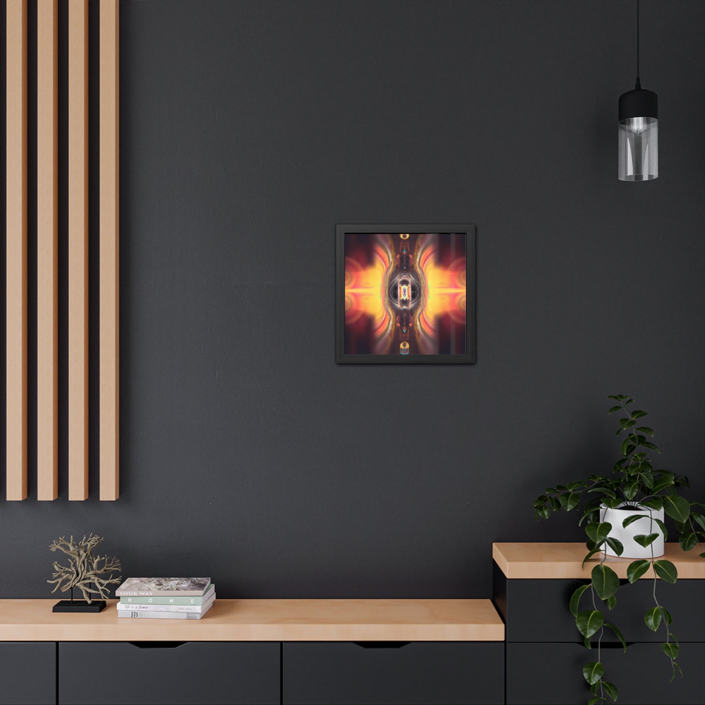 Temporal Flux 8 - on Framed Print