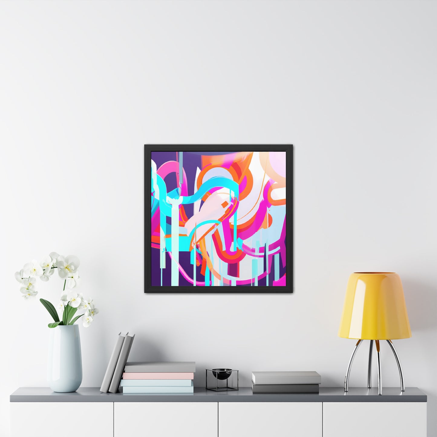 Future Graffiti 1 - on Framed Print