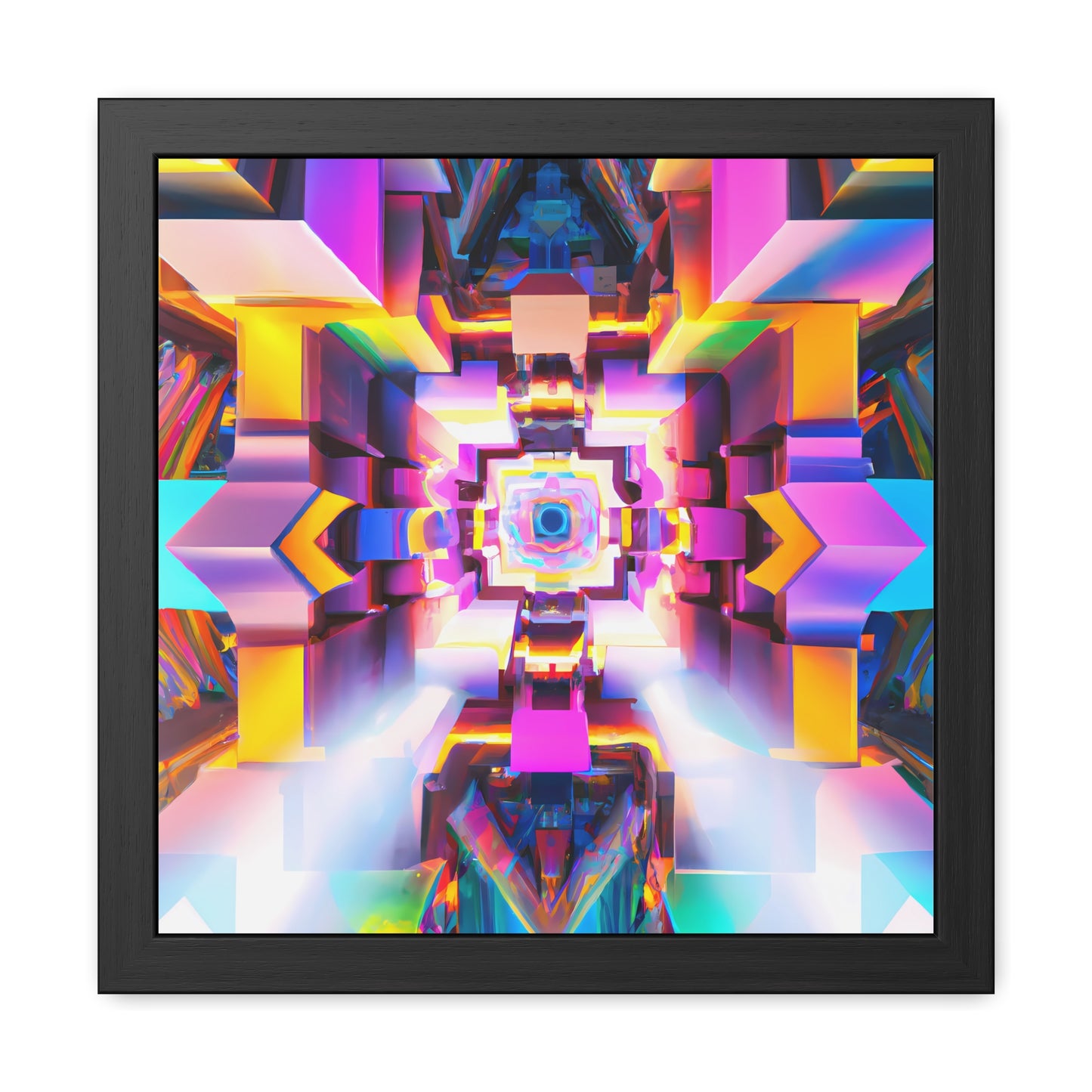 Temporal Flux 1 - on Framed Print