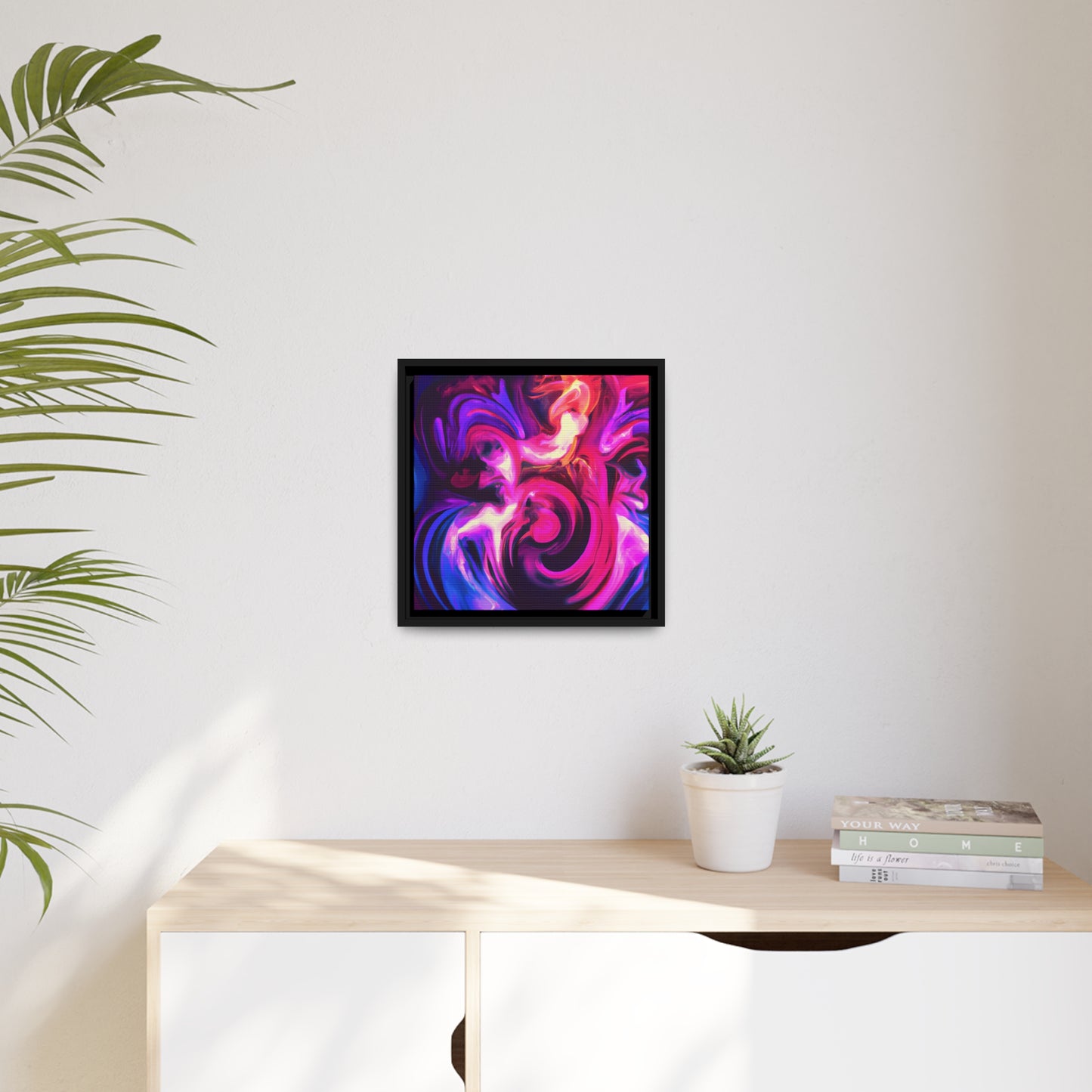 Quantum Euphoria 14 - on Framed Canvas