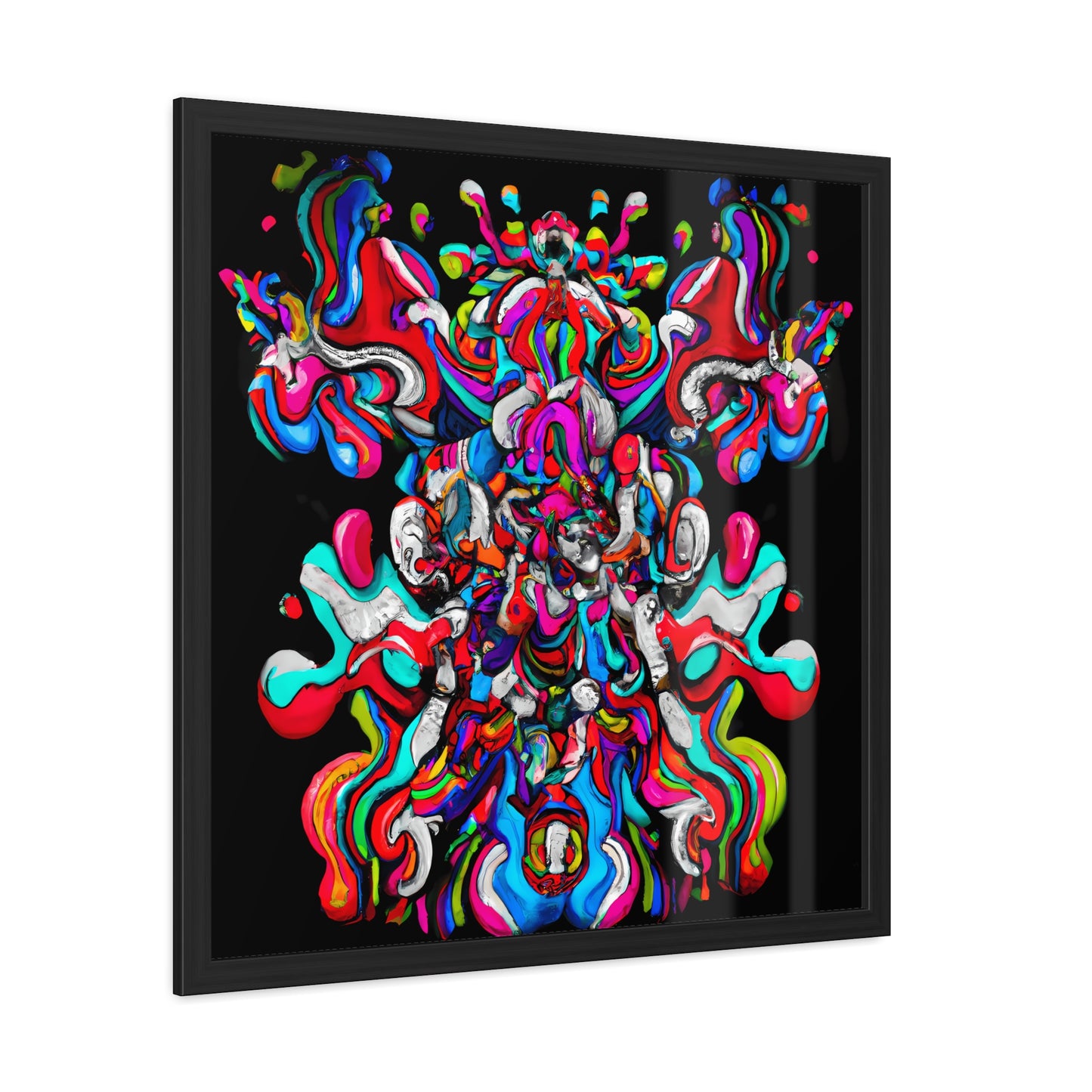 Fabstract 34 - on Framed Print