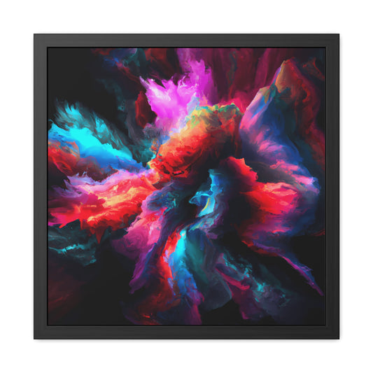 Fabstract 61 - on Framed Print