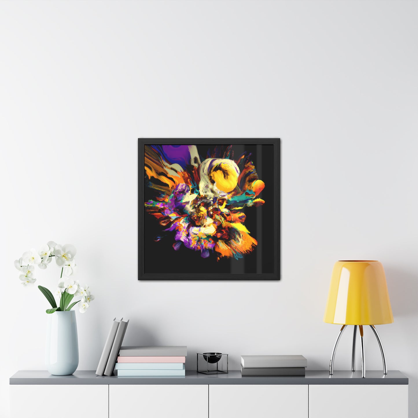 Fabstract 29 - on Framed Print