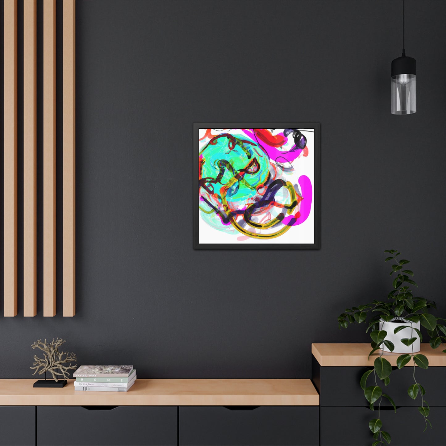 Future Graffiti 19 - on Framed Print