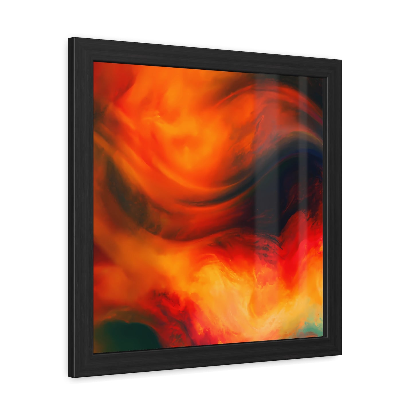 Fabstract 47 - on Framed Print