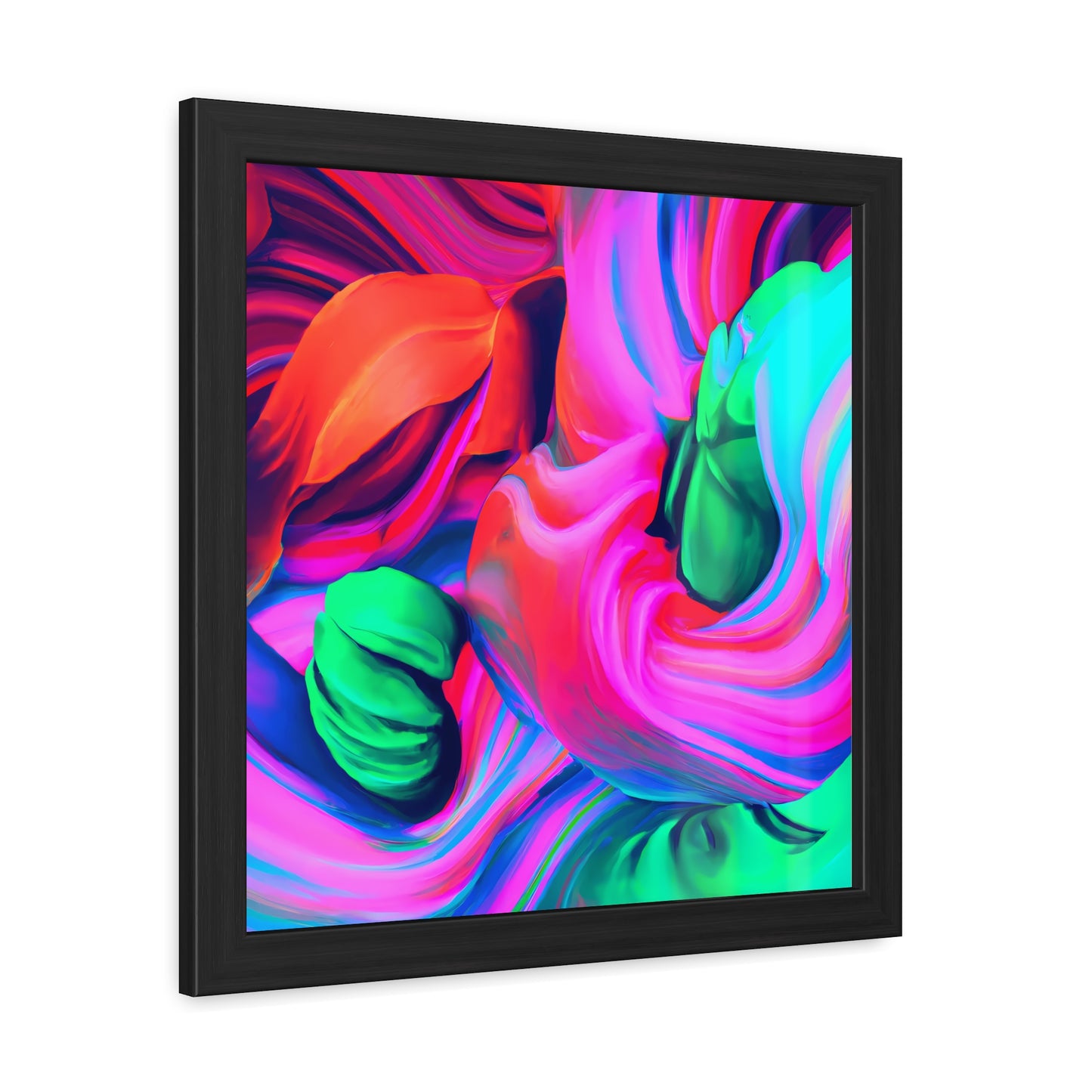 Fabstract 62 - on Framed Print