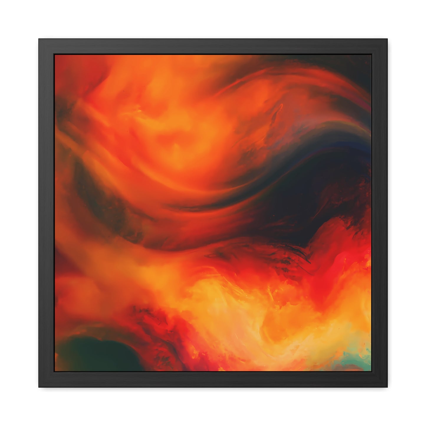 Fabstract 47 - on Framed Print