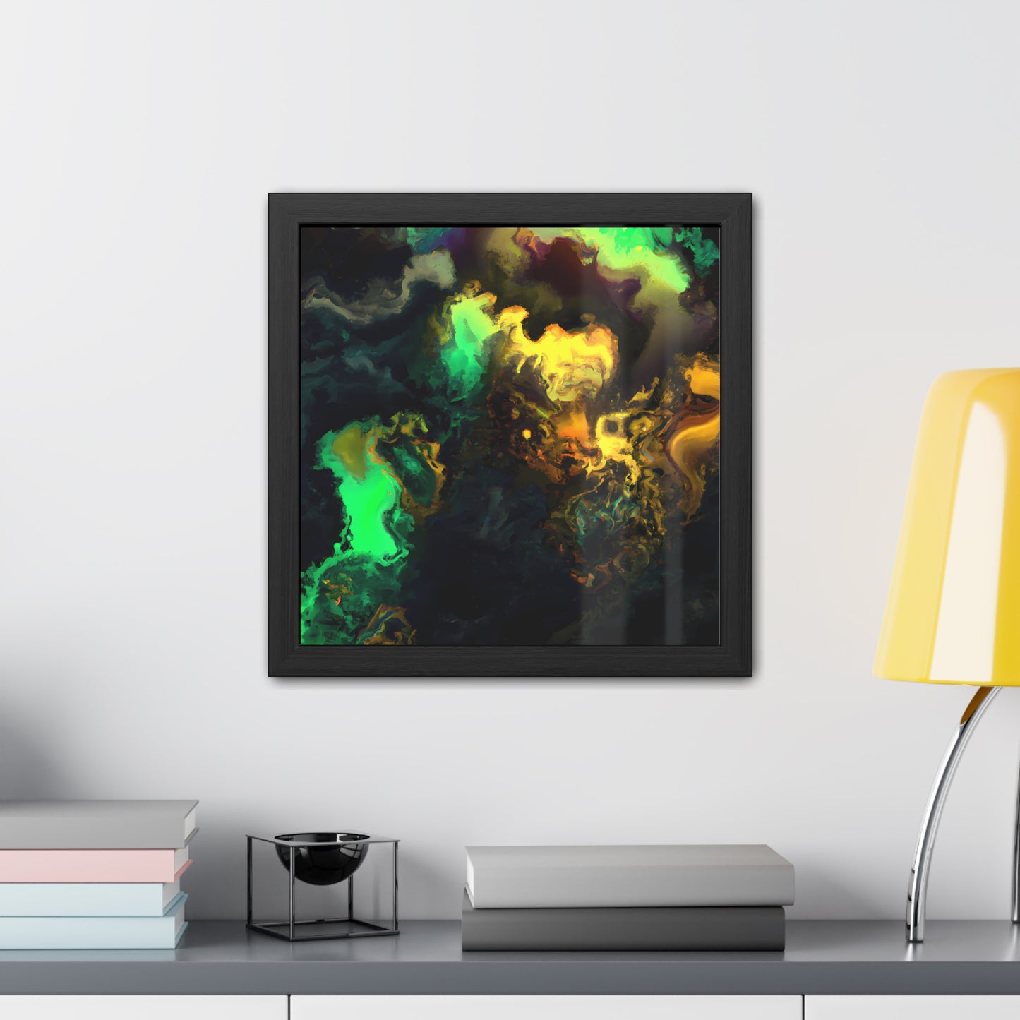 Quantum Euphoria 4 - on Framed Print