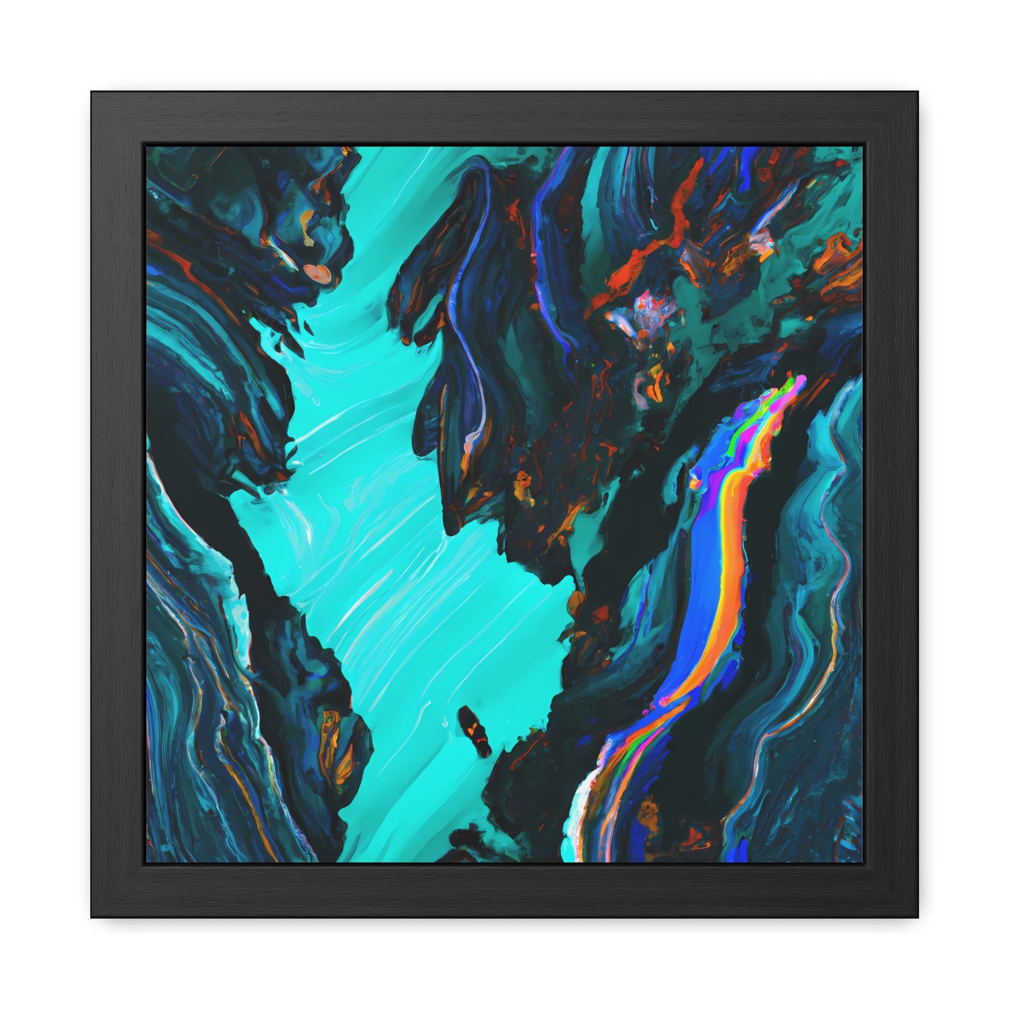 Infinite Perspectives 11 - on Framed Print