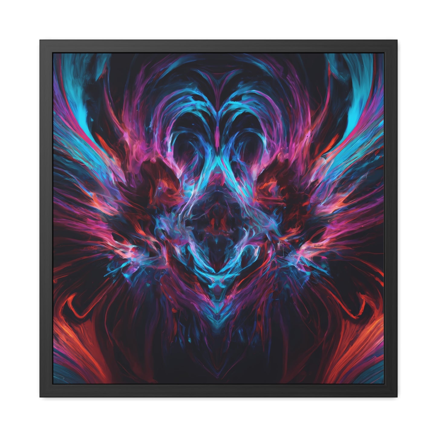 Fabstract 110 - on Framed Print