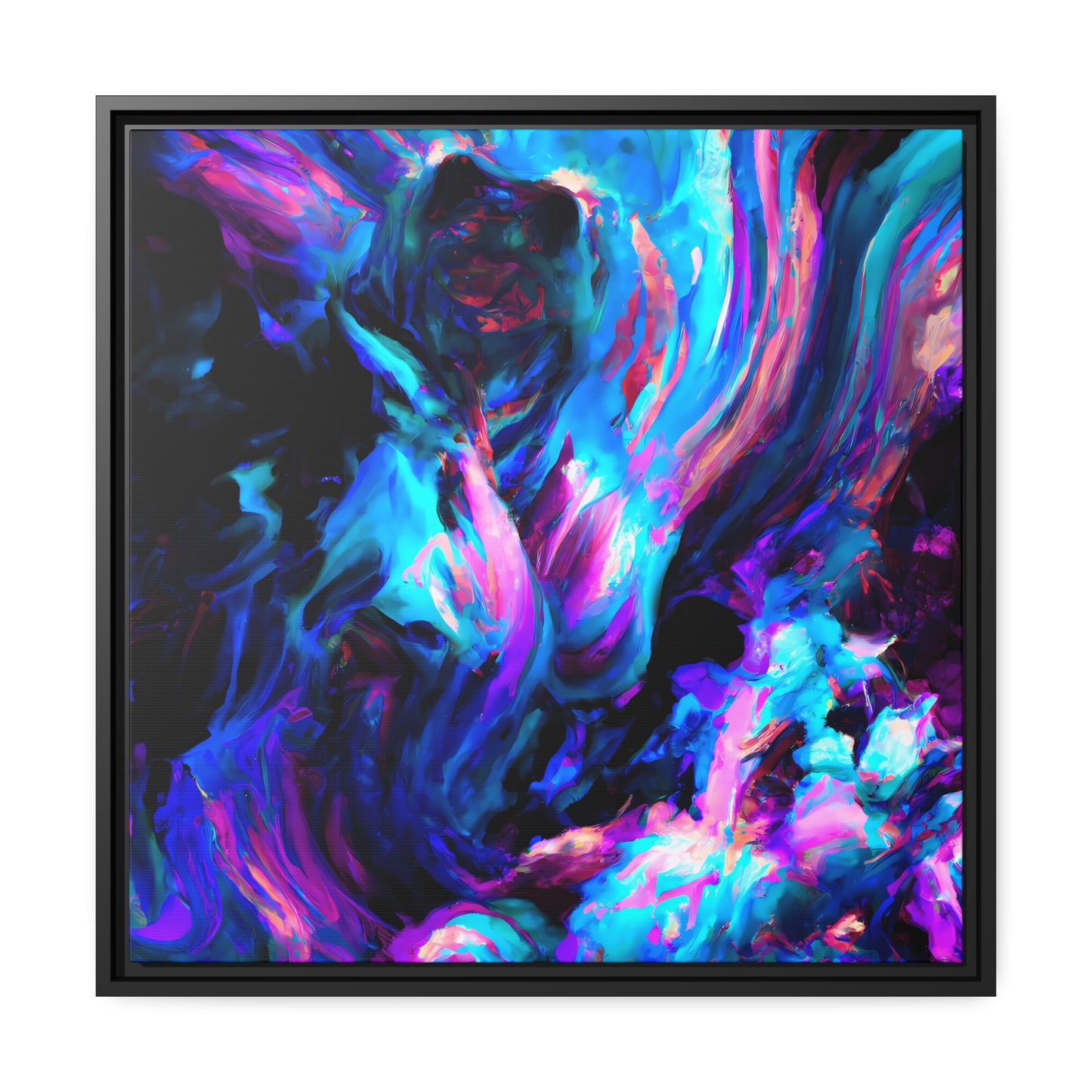 Quantum Euphoria 12 - on Framed Canvas