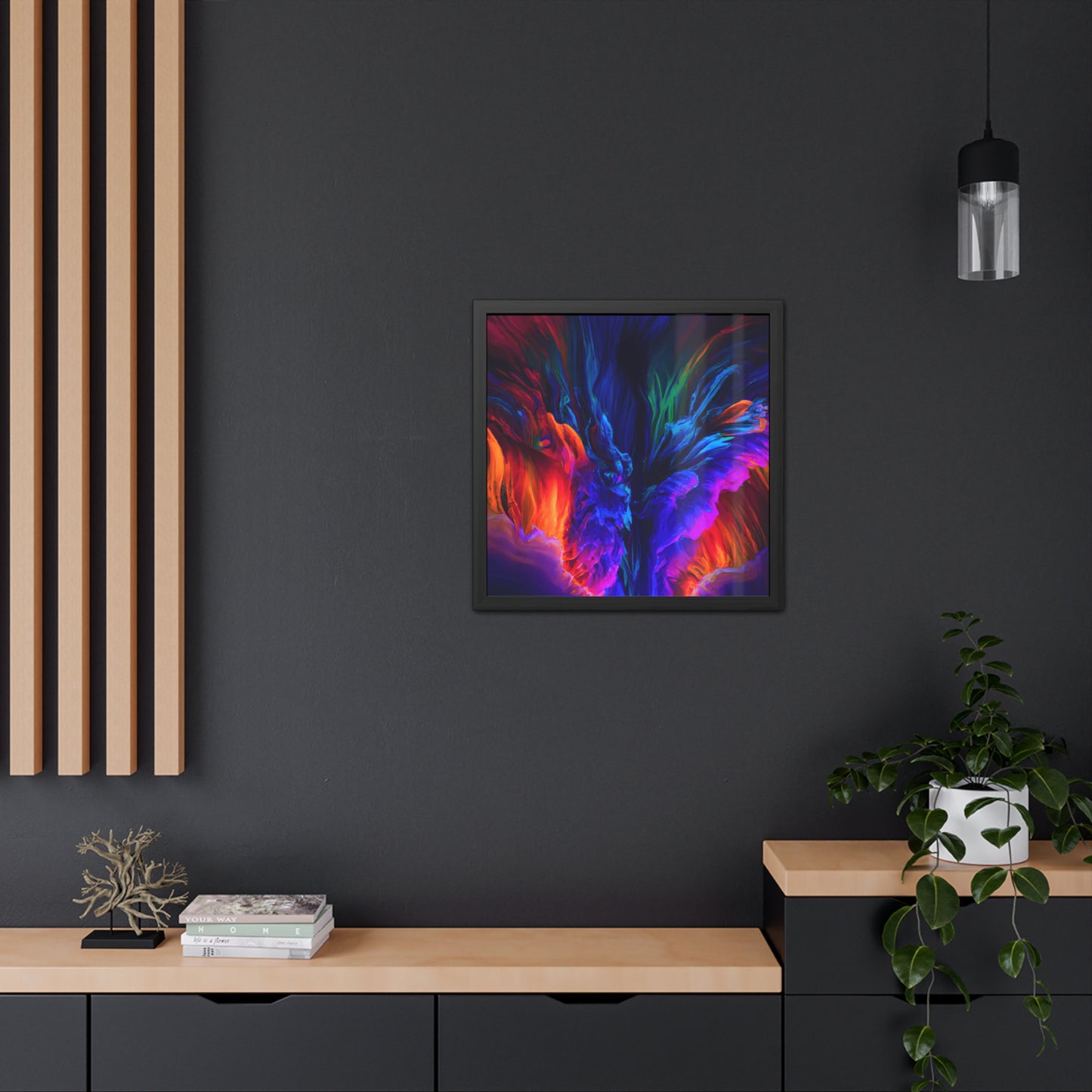 Quantum Euphoria 3 - on Framed Print