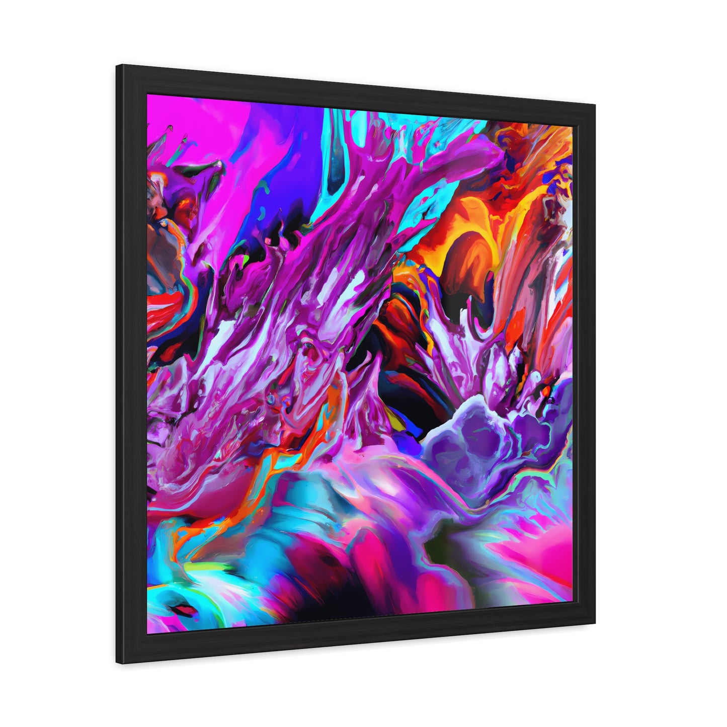 Fabstract 87 - on Framed Print