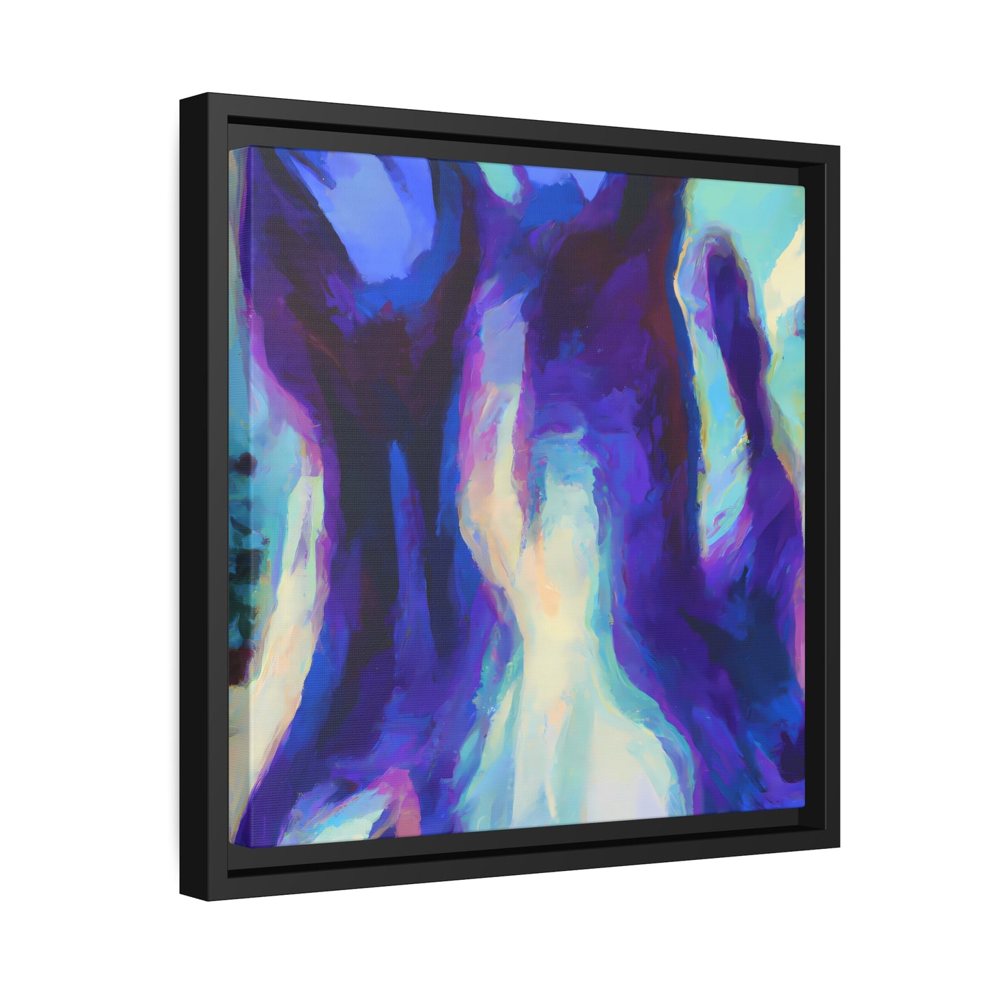 Fabstract 90 - on Framed Canvas