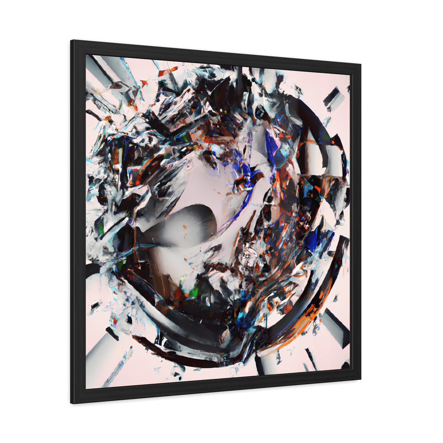 Temporal Flux 17 - on Framed Print