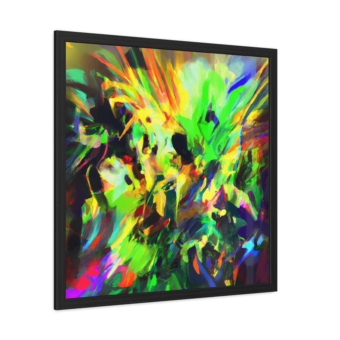 Fabstract 85 - on Framed Print