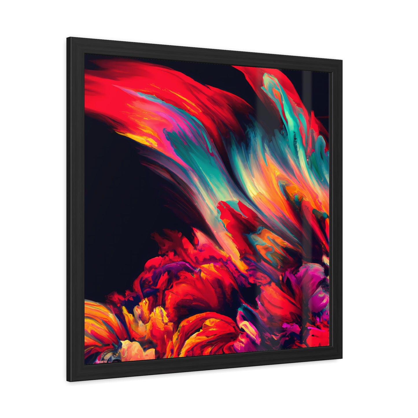 Fabstract 123 - on Framed Print