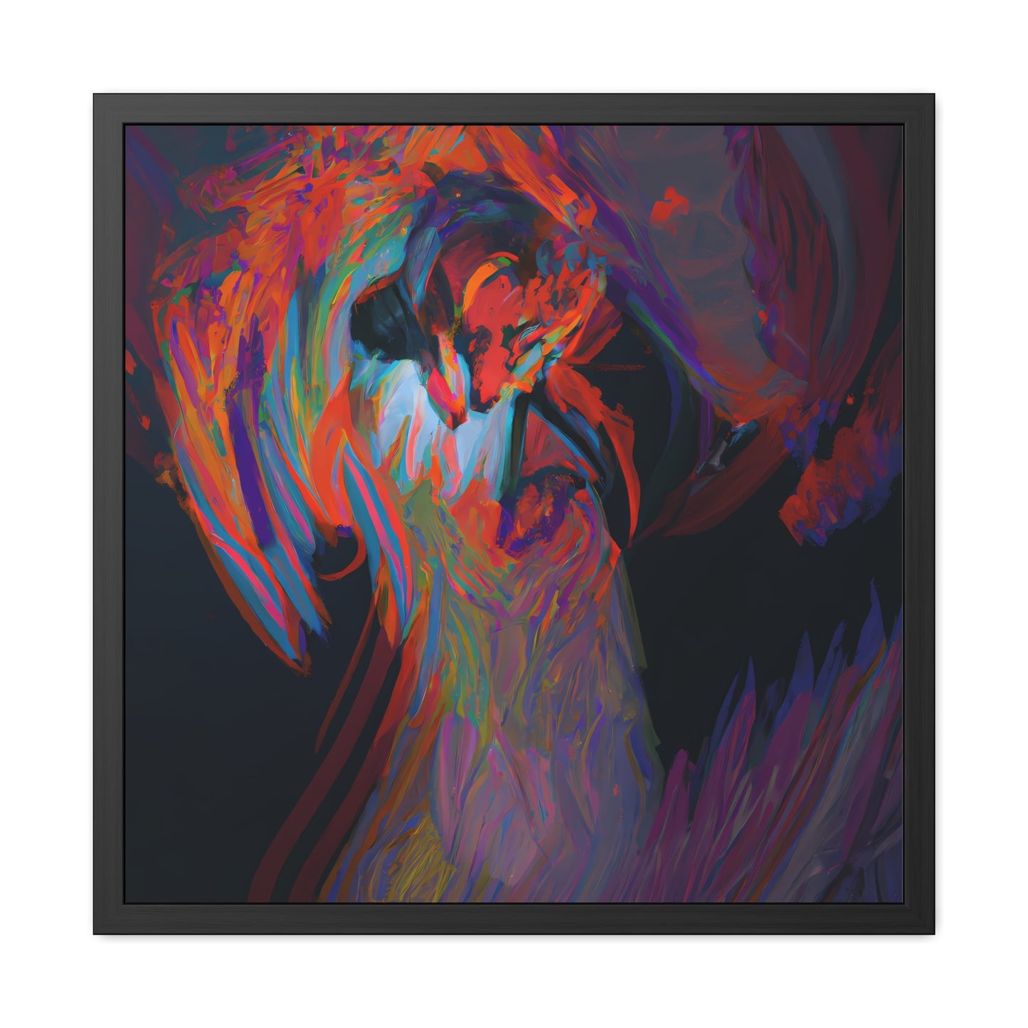 Fabstract 88 - on Framed Print