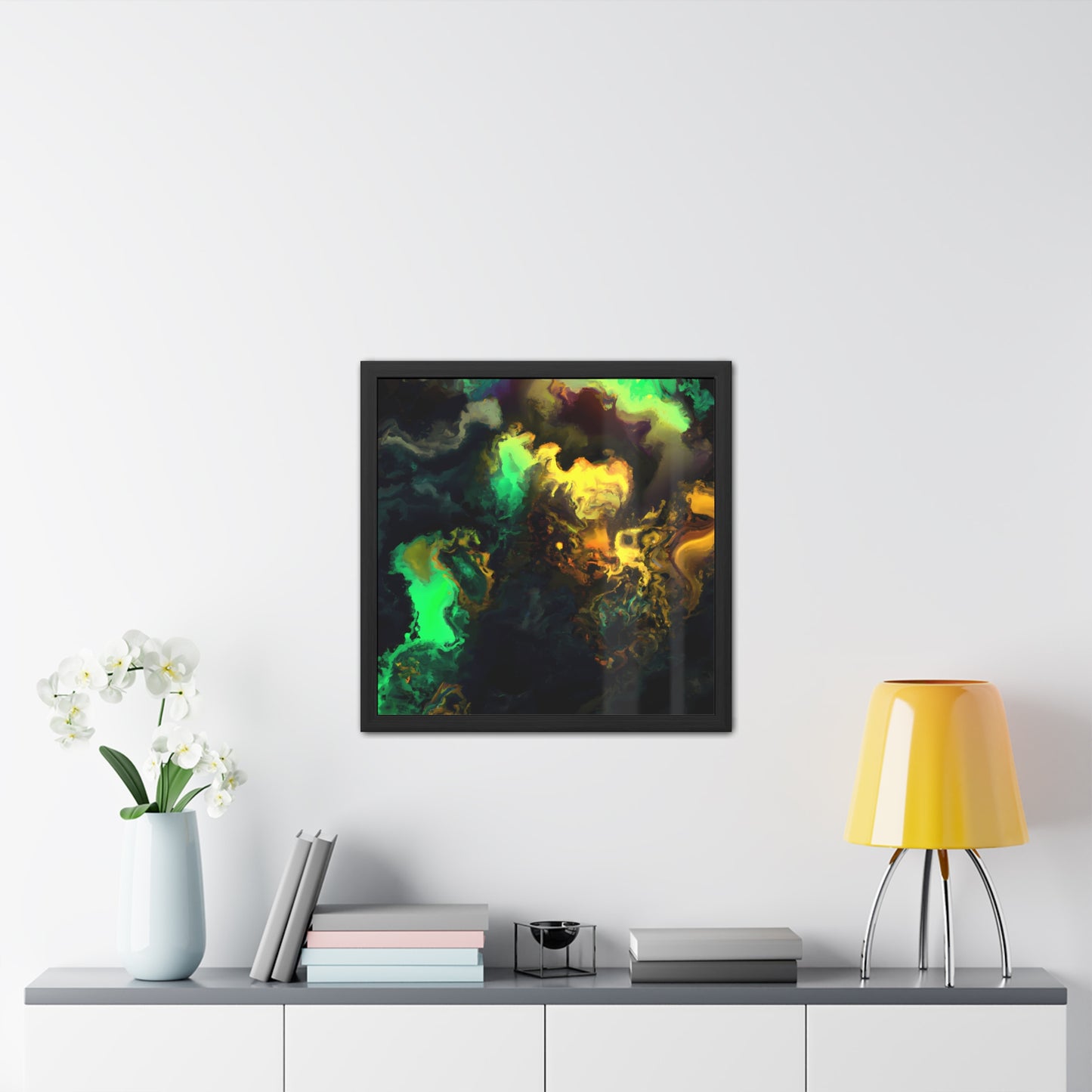 Quantum Euphoria 4 - on Framed Print