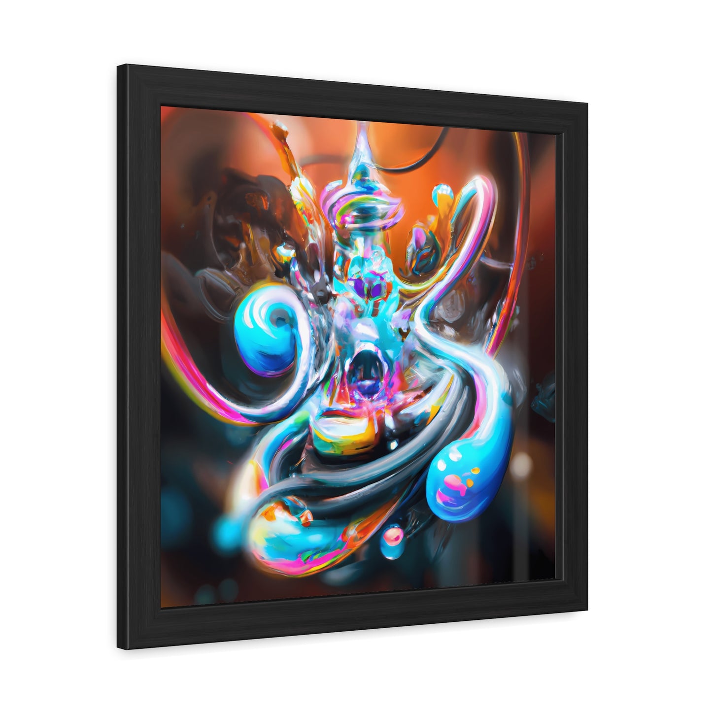 Fabstract 78 - on Framed Print