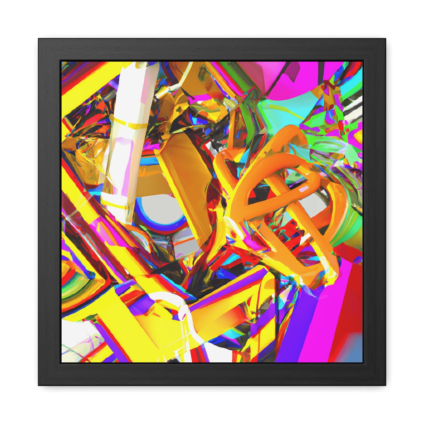 Future Graffiti 17 - on Framed Print