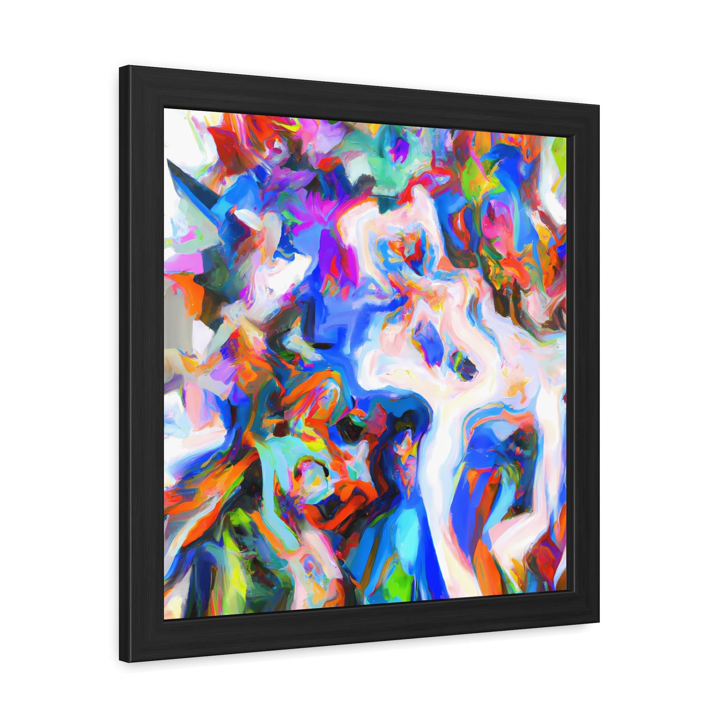 Fabstract 97 - on Framed Print