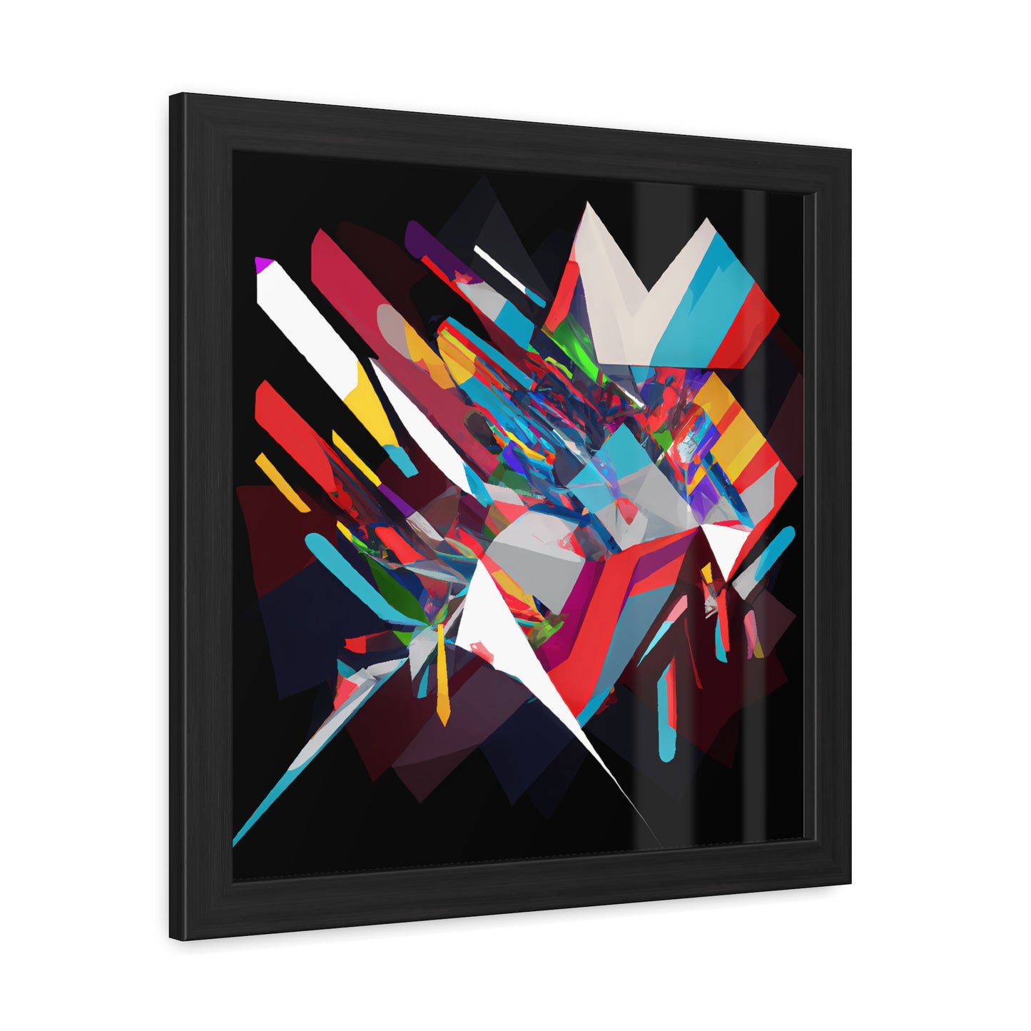 Fabstract 11 - on Framed Print