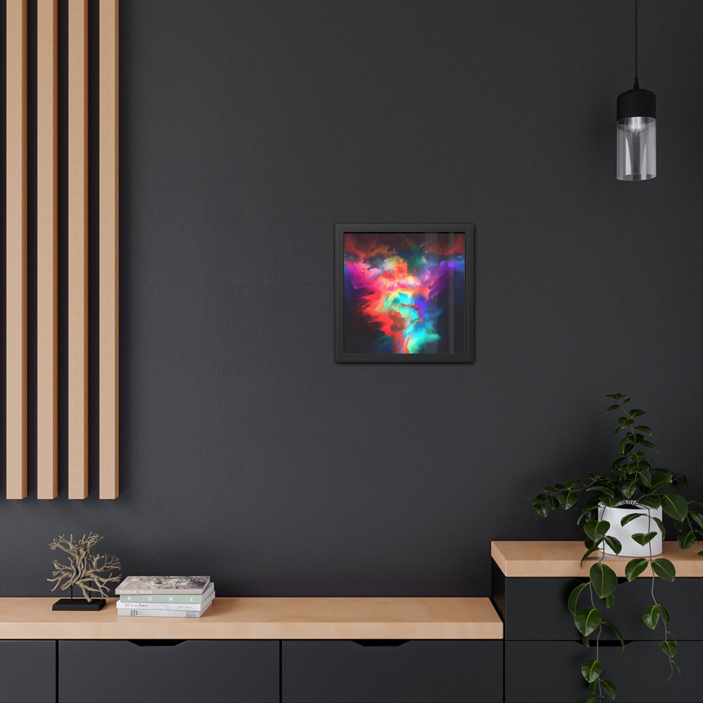 Quantum Euphoria 18 - on Framed Print