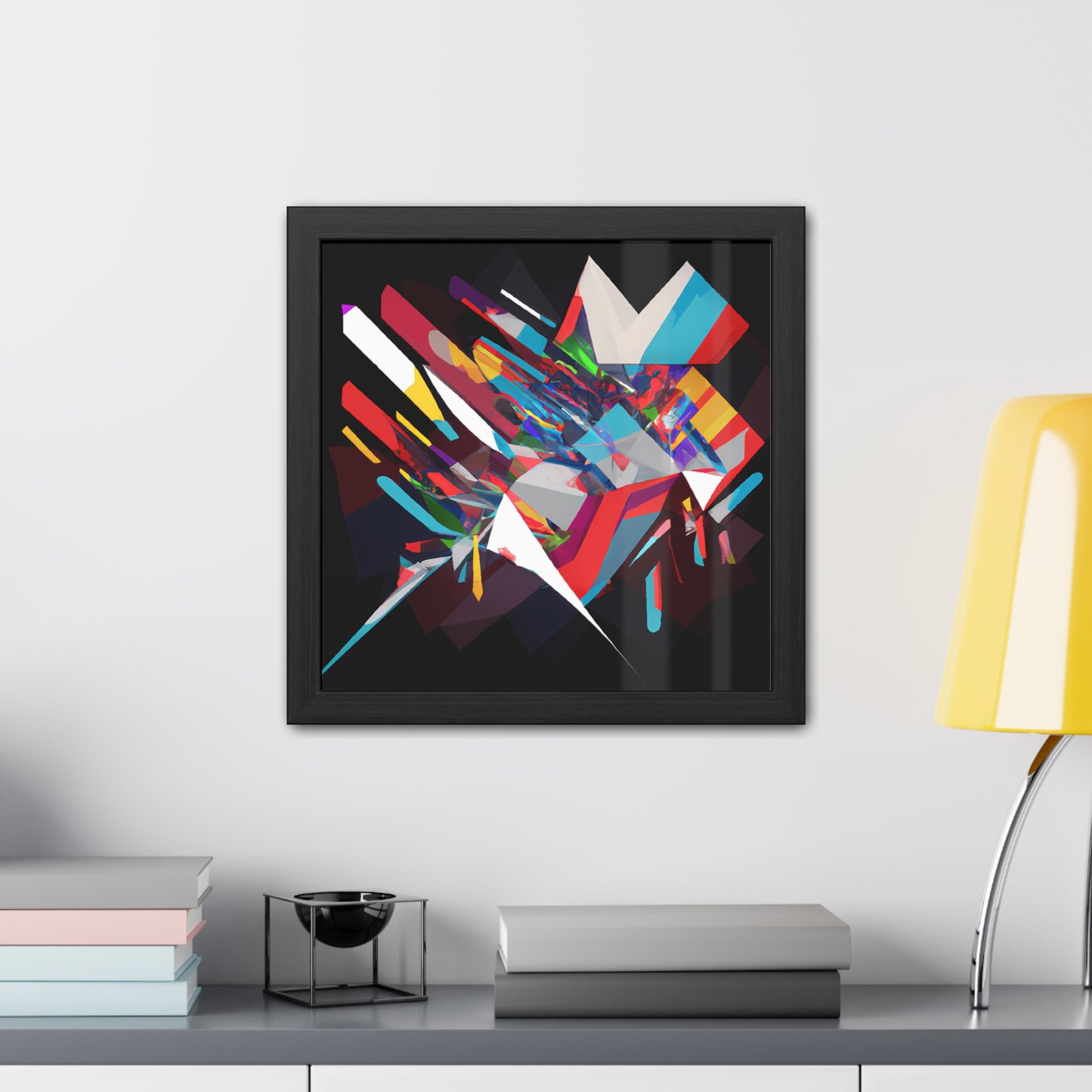 Fabstract 11 - on Framed Print