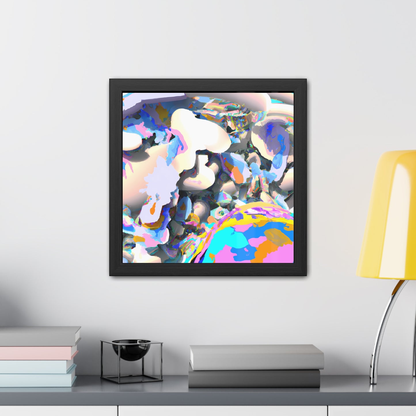 Neon Nexus 6 - on Framed Print