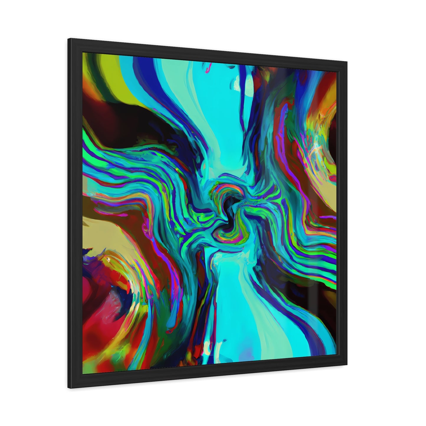 Fabstract 76 - on Framed Print