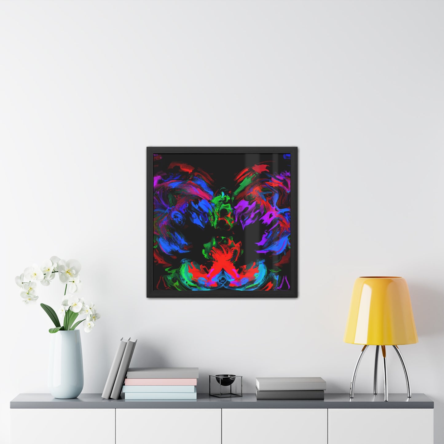 Fabstract 33 - on Framed Print