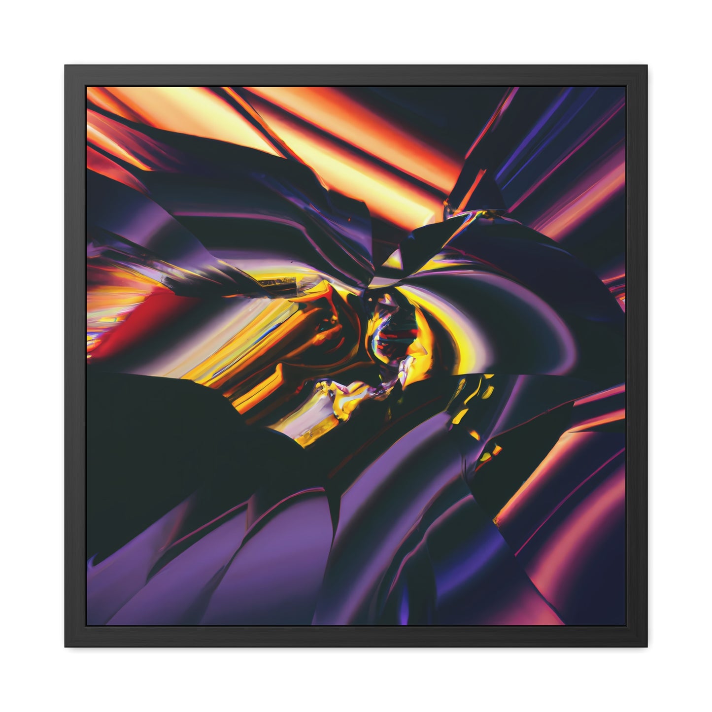 Temporal Flux 16 - on Framed Print