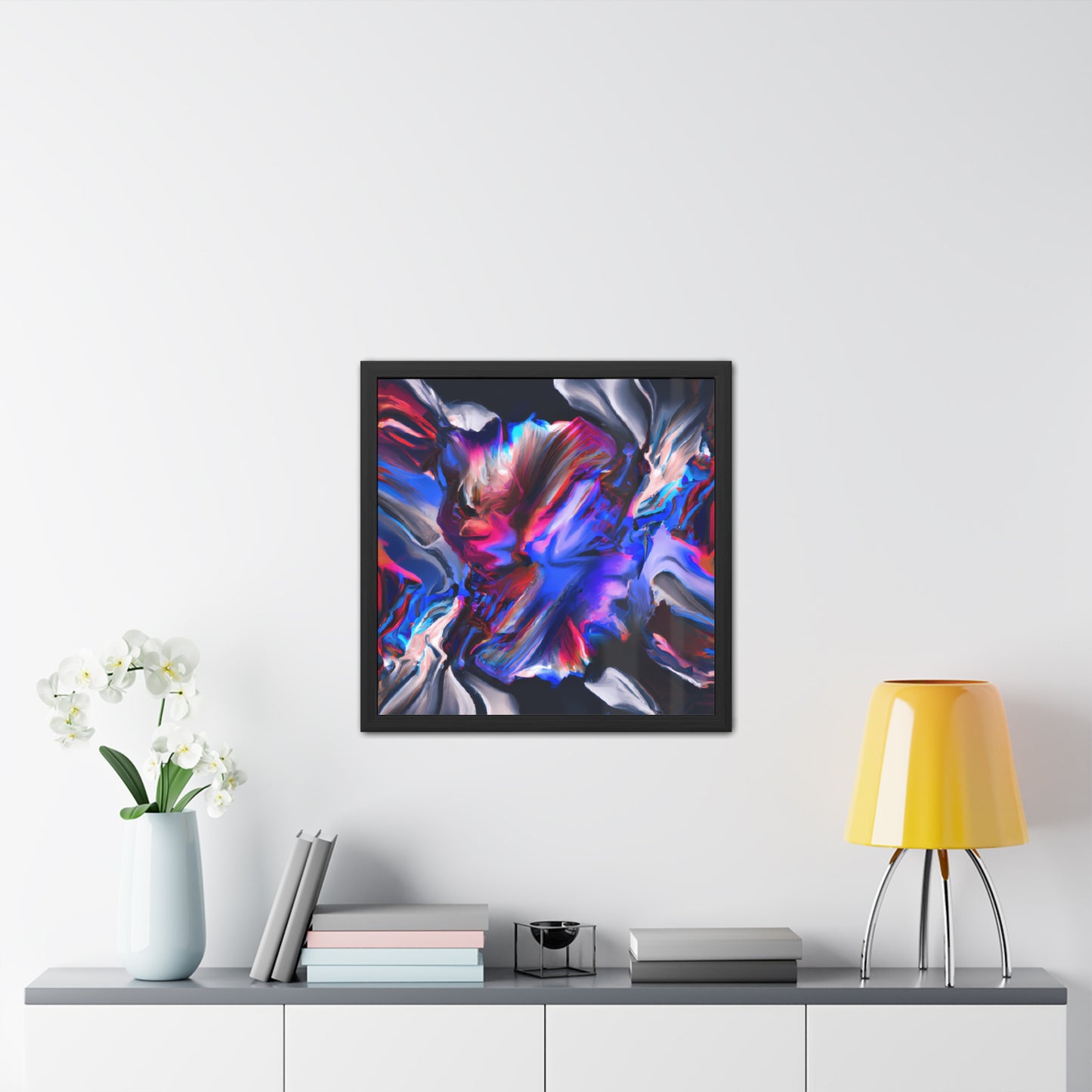 Fabstract 95 - on Framed Print