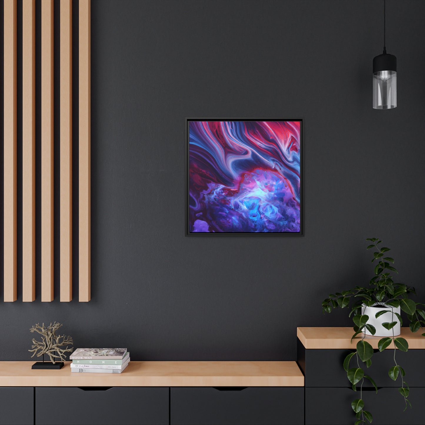 Quantum Euphoria 2 - on Framed Canvas