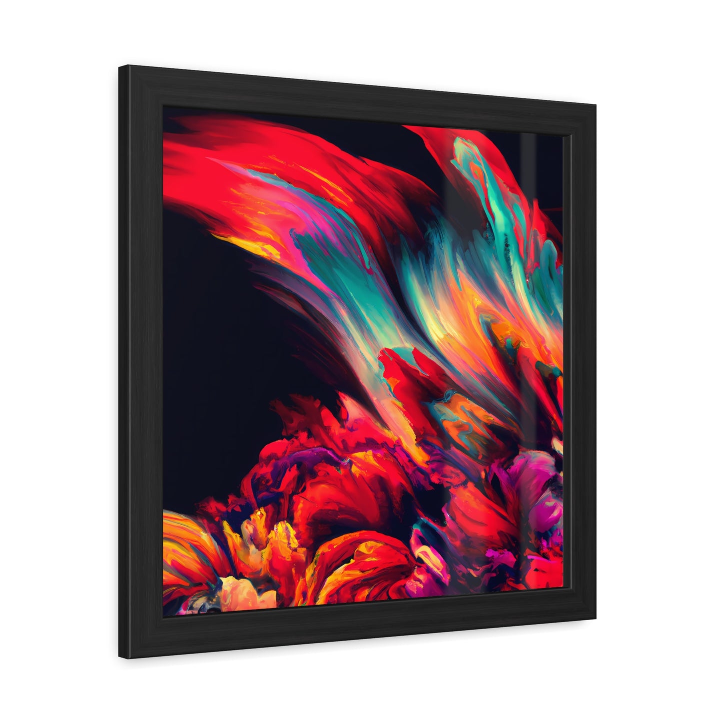 Fabstract 123 - on Framed Print