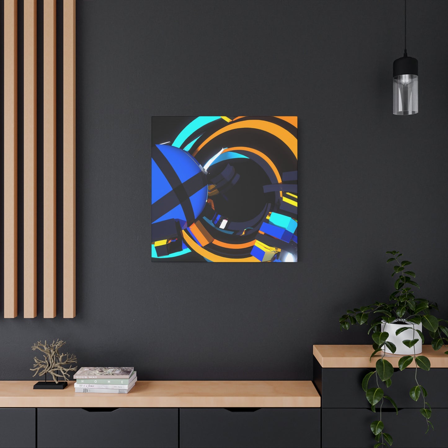 Temporal Flux 11 - on Canvas