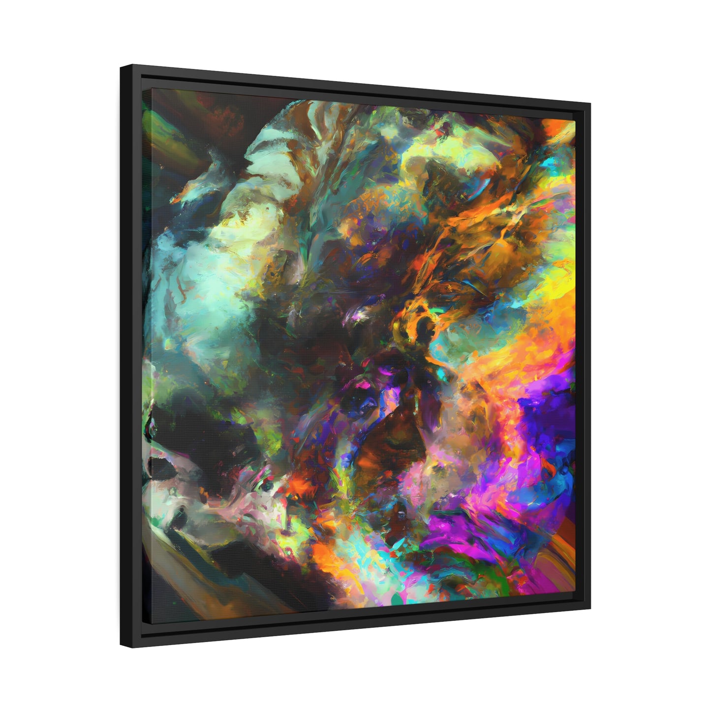 Quantum Euphoria 6 - on Framed Canvas