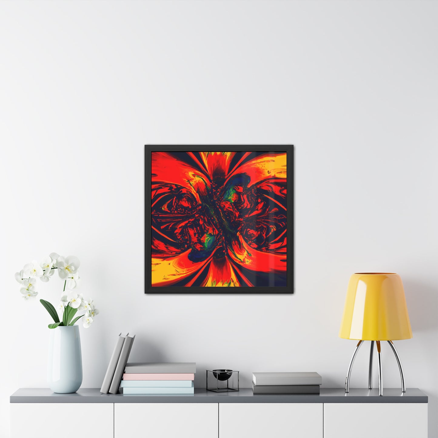 Fabstract 69 - on Framed Print