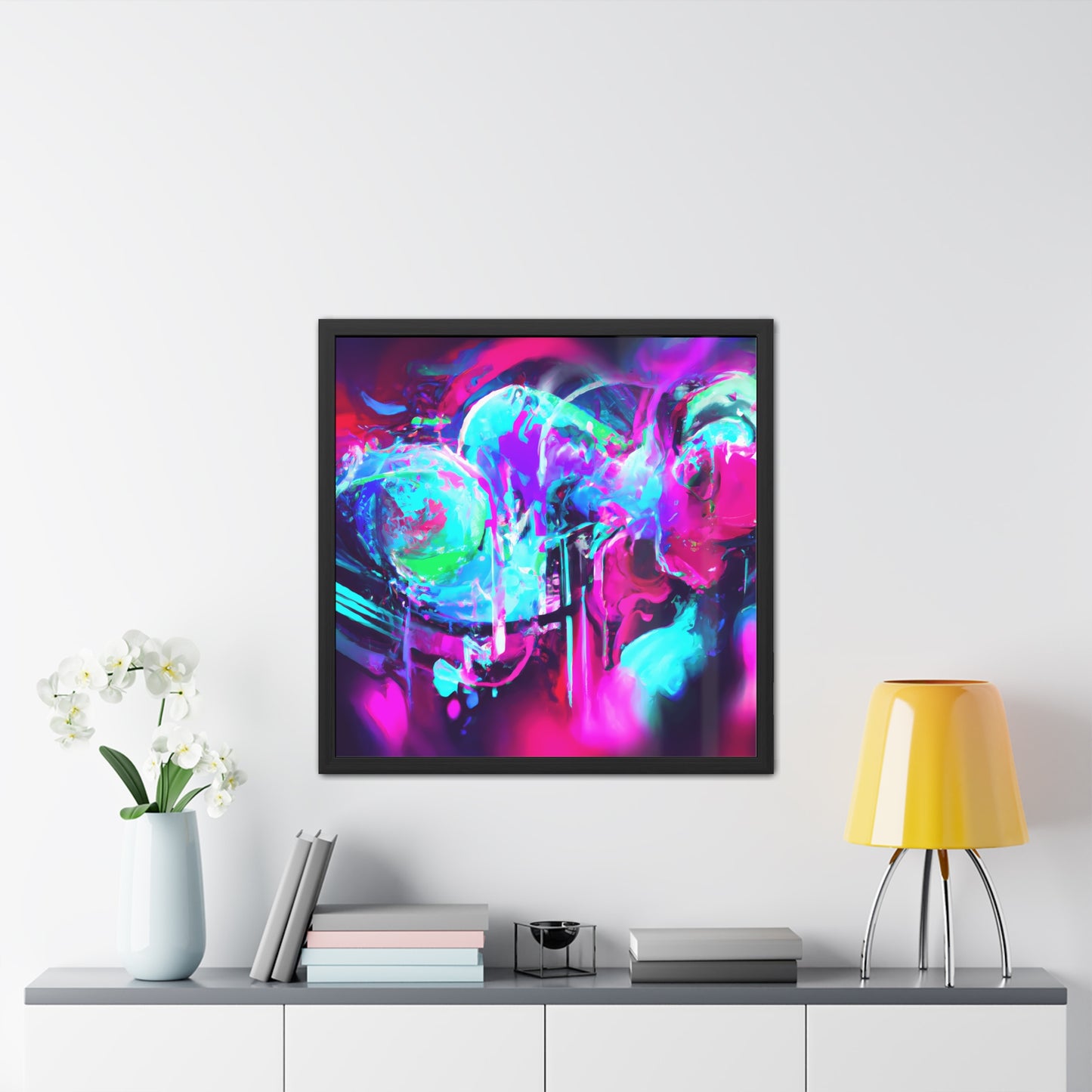 Future Graffiti 16 - on Framed Print