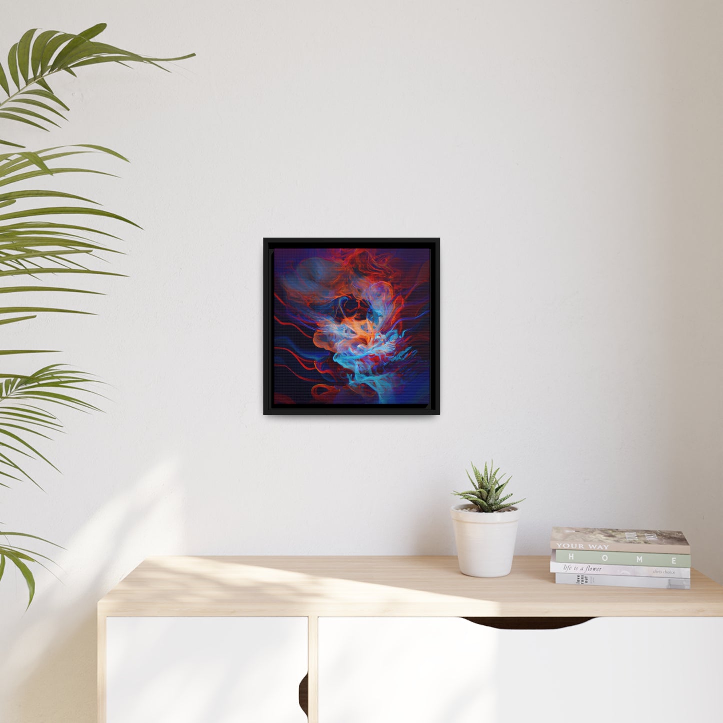 Quantum Euphoria 10 - on Framed Canvas