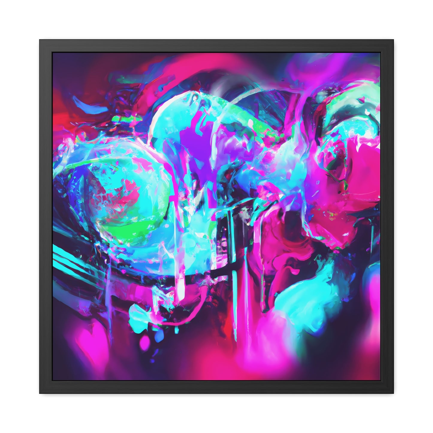 Future Graffiti 16 - on Framed Print