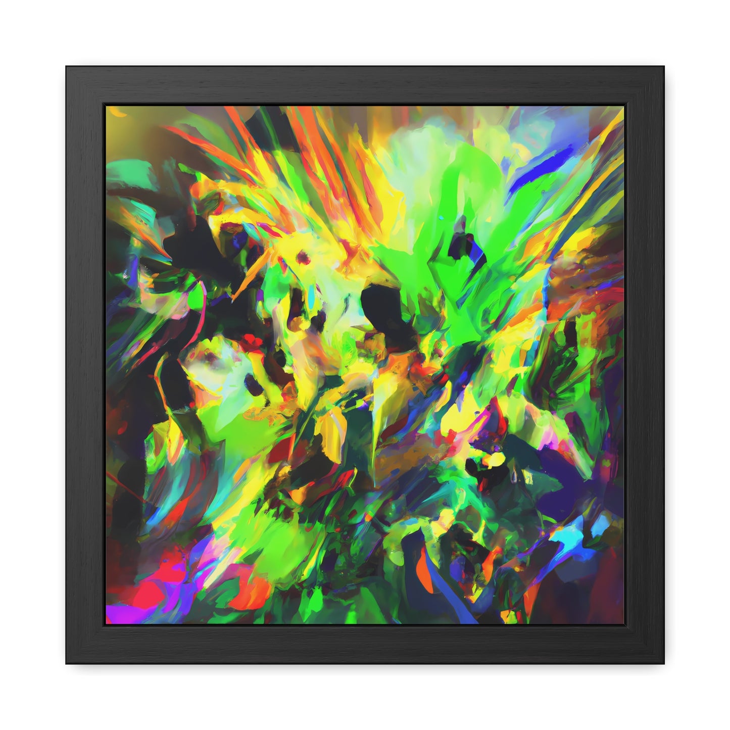 Fabstract 85 - on Framed Print