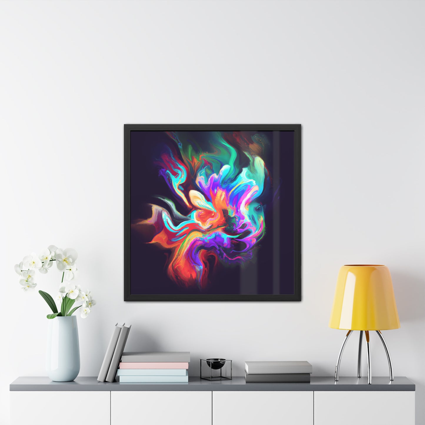 Quantum Euphoria 1 - on Framed Print